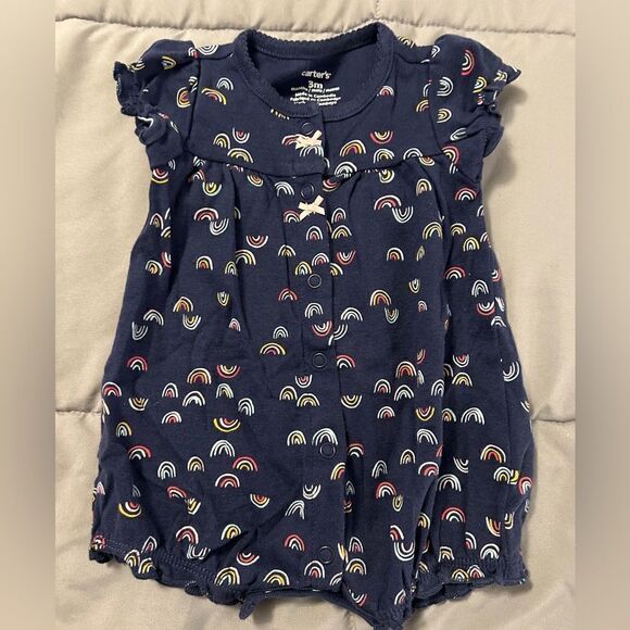 3m carters rainbow romper - Picture 1 of 3